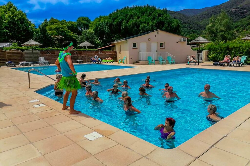  camping aquagym arles sur tech